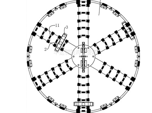 二手盾构机刀盘配置